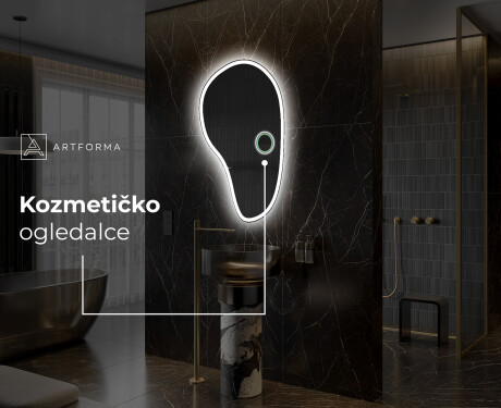 Zidno dekorativna ogledala sa svjetlom LED S222 #5