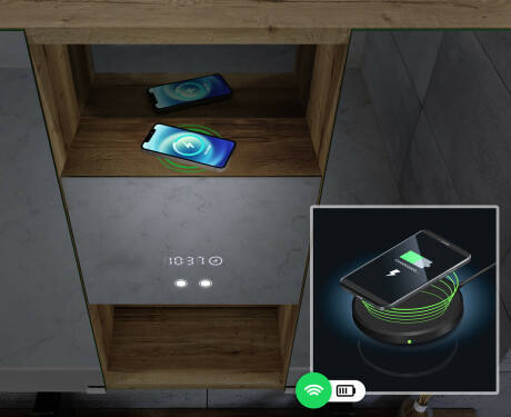 Kupaonski LED ormarić Lisa 100 x 70cm #9