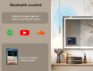 Zaobljeno Moderno LED Ogledalo s iPad Displine L141 okvirom #4