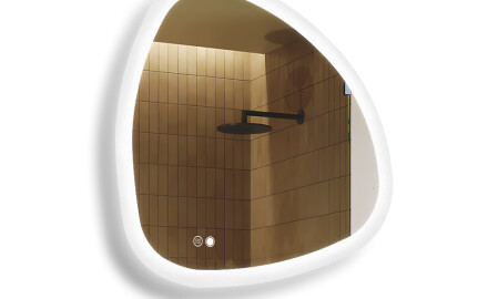 Dizajnersko LED ogledalo za kupaonicu 120x70 cm s hladnom LED bojom 7000 K, toplom LED bojom 3000 K ili neutralnom LED bojom 4500 K