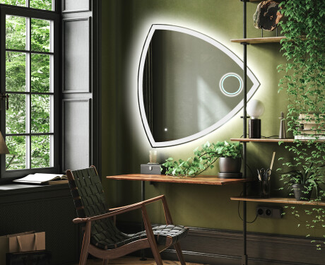 Dekorativna ogledala LED za zid T222 #4