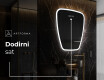 Ukrasna ogledala LED za zid Z222 #7