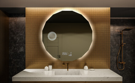 Ogledalo Za Kupaonicu S Pozadinskom LED Rasvjetom L113