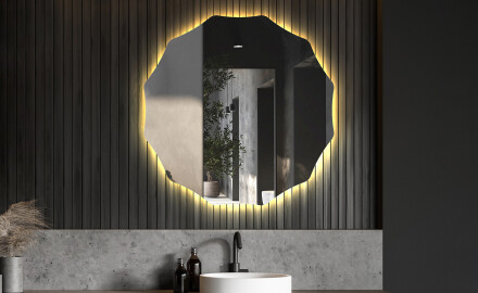 Ogledalo Za Kupaonicu S Pozadinskom LED Rasvjetom L192