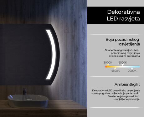 Ogledalo s LED rasvjetom L67 #4