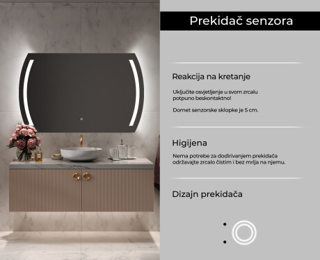 Ogledalo s LED rasvjetom L67 #6