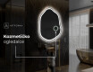 Zidno dekorativna ogledala sa svjetlom LED E222 #5