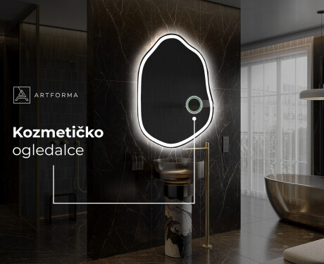 Zidno dekorativna ogledala sa svjetlom LED E222 #5