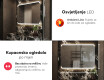 Ogledalo s LED rasvjetom L145 #5
