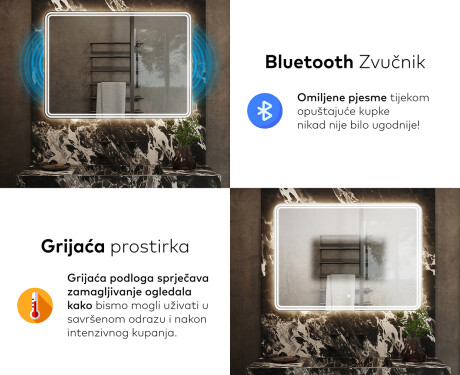 Ogledalo s LED rasvjetom L148 #6